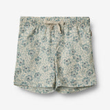 Wheat Main Shorts Max Shorts 9412 aqua hawaii flowers
