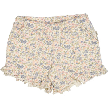 Wheat Main Shorts Viana Shorts 9054 flowers and seashells