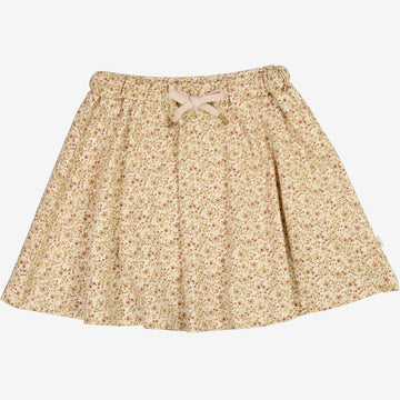 Wheat Main  Skirt Rosie Skirts 3130 eggshell flowers