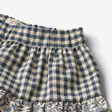 Wheat Main Skirt Ulrikke Skirts 1306 blue check