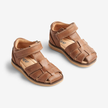 Wheat Footwear Sky Sandal | Baby Prewalker Sandals 9002 cognac