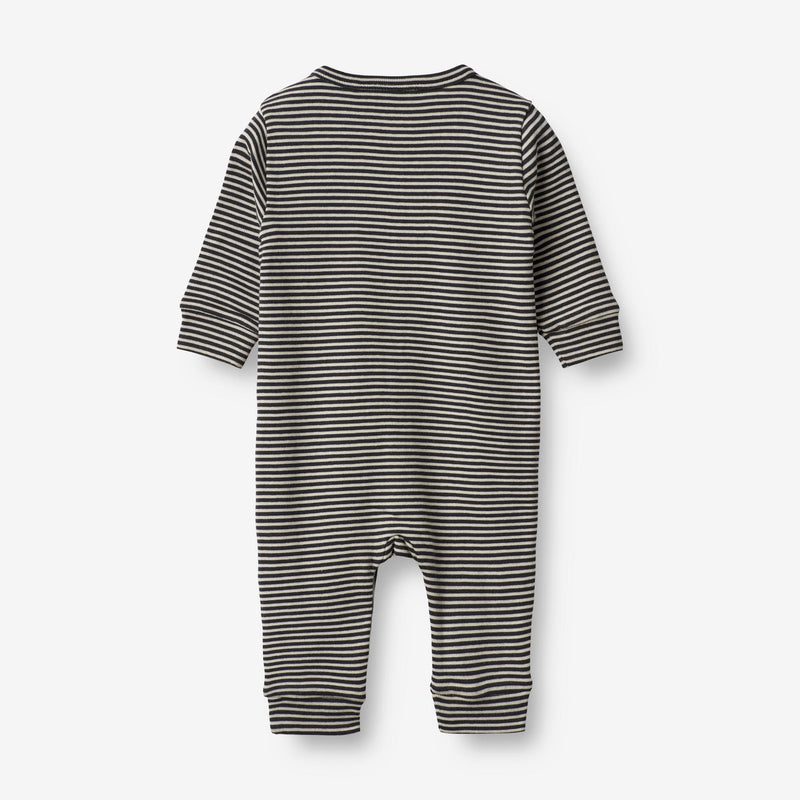 Wheat Main Sleepsuit Nikola | Baby Home 1436 navy night stripe