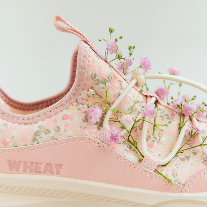 Sneaker Billie - ivory flower meadow – Wheat.eu