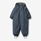 Wheat Outerwear Snowsuit Adi Outdoor Suit 9534 greyblue letters