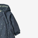 Wheat Outerwear Snowsuit Adi Outdoor Suit 9534 greyblue letters