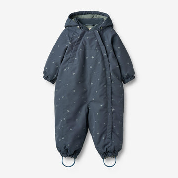 Wheat Outerwear Snowsuit Adi Outdoor Suit 9534 greyblue letters