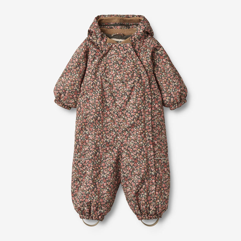 Wheat Outerwear Snowsuit Adi Tech Snowsuit 1186 raven wild flowers