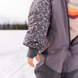 Wheat Outerwear Snowsuit Kallo Outdoor Suit 9528 black sea open flowers