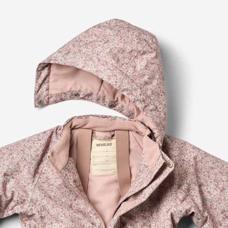 Wheat Outerwear Snowsuit Miko Outdoor Suit 2036 rose dust flowers