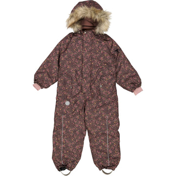 Wheat Outerwear Snowsuit Moe Tech Snowsuit 1021 deep blue flowers