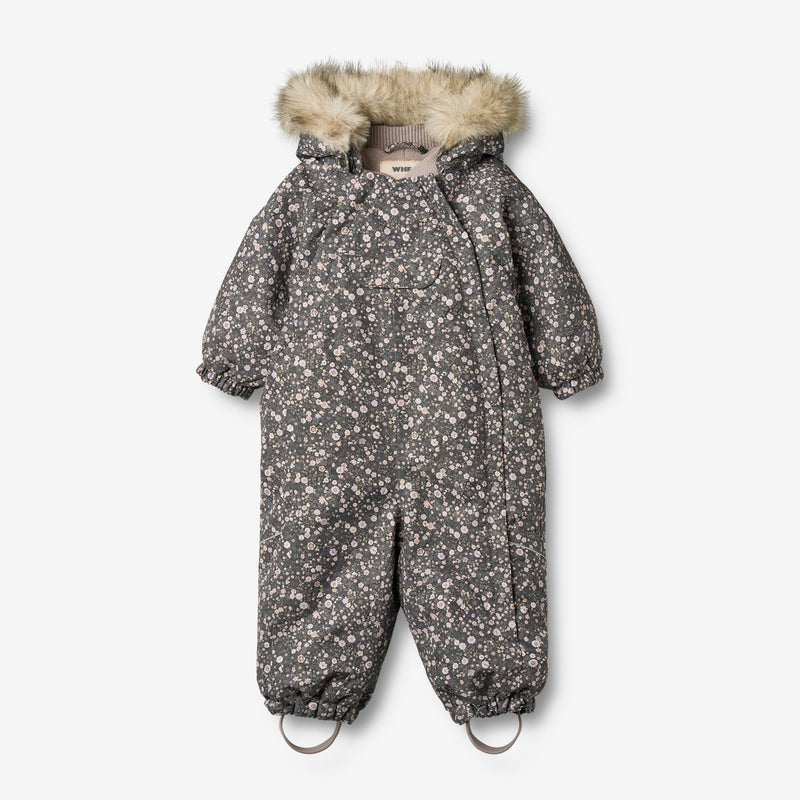 Wheat Outerwear Snowsuit Nickie Outdoor Suit 9528 black sea open flowers