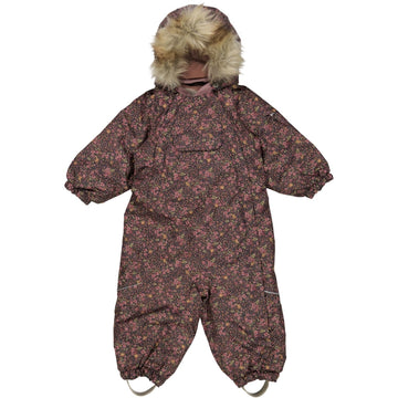 Wheat Outerwear Snowsuit Nickie Tech Snowsuit 1021 deep blue flowers