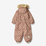 Wheat Outerwear Snowsuit Nickie Tech | Baby Snowsuit 2036 rose dust flowers