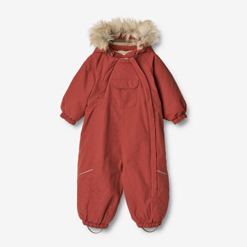 Wheat Outerwear Snowsuit Nickie Tech | Baby Snowsuit 2072 red