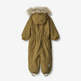 Wheat Outerwear Snowsuit Nickie Tech | Baby Snowsuit 4101 dry moss