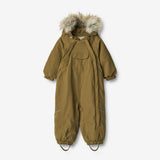 Wheat Outerwear Snowsuit Nickie Tech | Baby Snowsuit 4101 dry moss