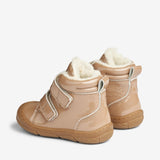 Wheat Footwear Snugga Wool Patent | Baby Prewalkers 9011 beige