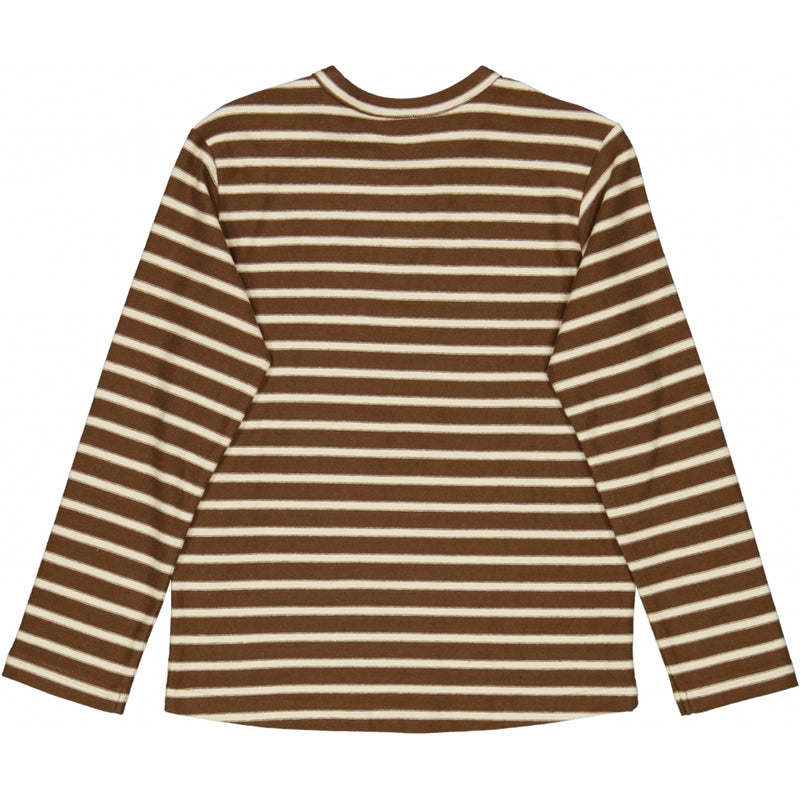 Wheat Main Soft Crewneck Anton Sweatshirts 3201 walnut