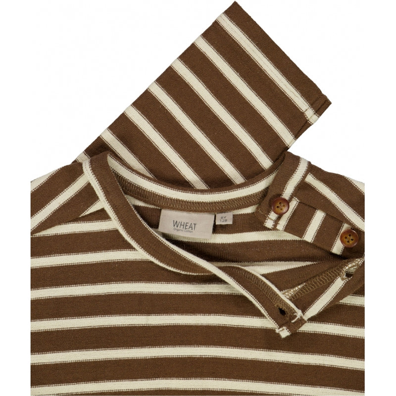 Wheat Main Soft Crewneck Anton Sweatshirts 3201 walnut