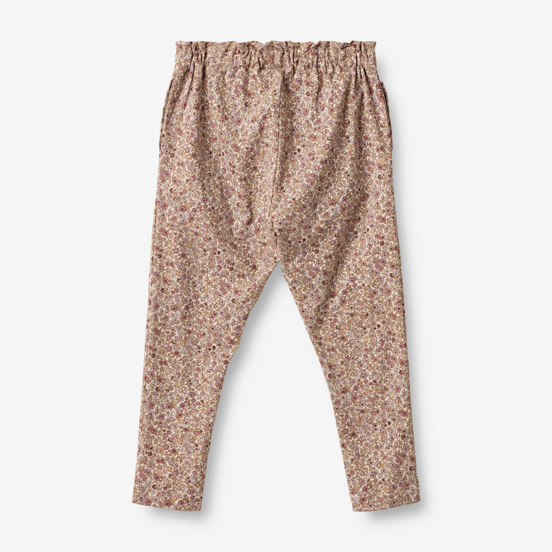 Wheat Main Soft Pants Malika Trousers 0098 grey rose flowers