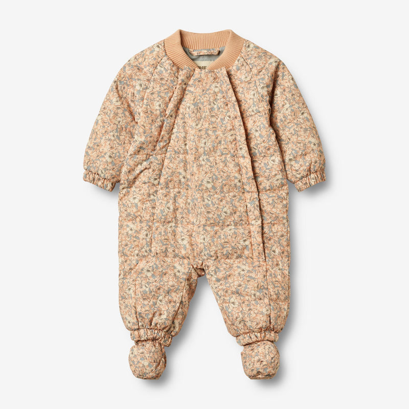 Wheat Outerwear Summer Puffer Baby Suit Nunu Technical suit 2359 pink sand flowers