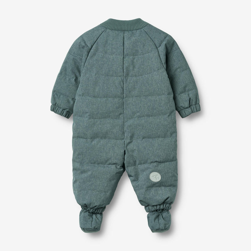 Wheat Outerwear Summer Puffer Baby Suit Nunu Technical suit 0229 navy melange