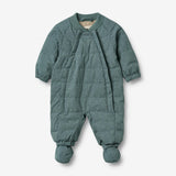 Wheat Outerwear Summer Puffer Baby Suit Nunu Technical suit 0229 navy melange