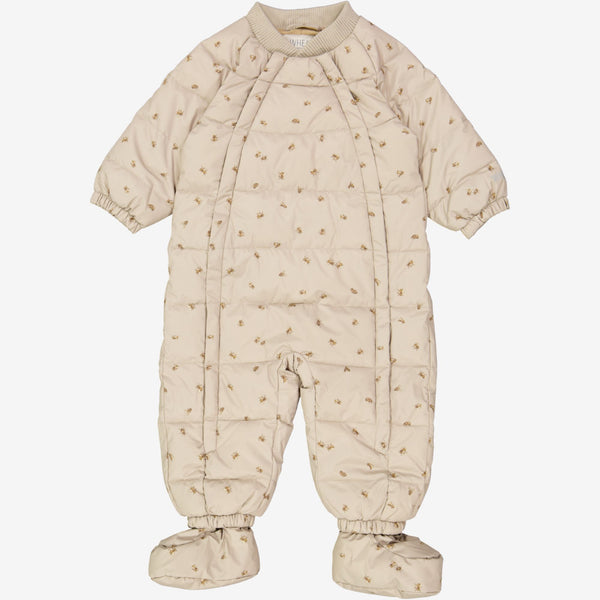 Summer Puffer Baby Suit Nunu Baby gravel bumblebee