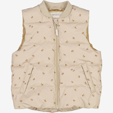 Wheat Outerwear Summer Puffer Waistcoat Andre Jackets 3058 gravel bumblebee