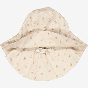 Wheat Main  Sun Hat Chloè Acc 5058 fossil flowers dot