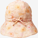 Wheat Main Sun Hat Chloè Acc 9061 alabaster flower bobbles