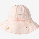 Wheat Main Sun Hat Chloé Accessory 9435 powder yellow cherries