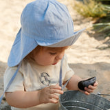 Wheat Main Sunhat Albert Acc 1042 blue waves