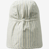 Wheat Main Sunhat Albert Acc 4109 aquablue stripe