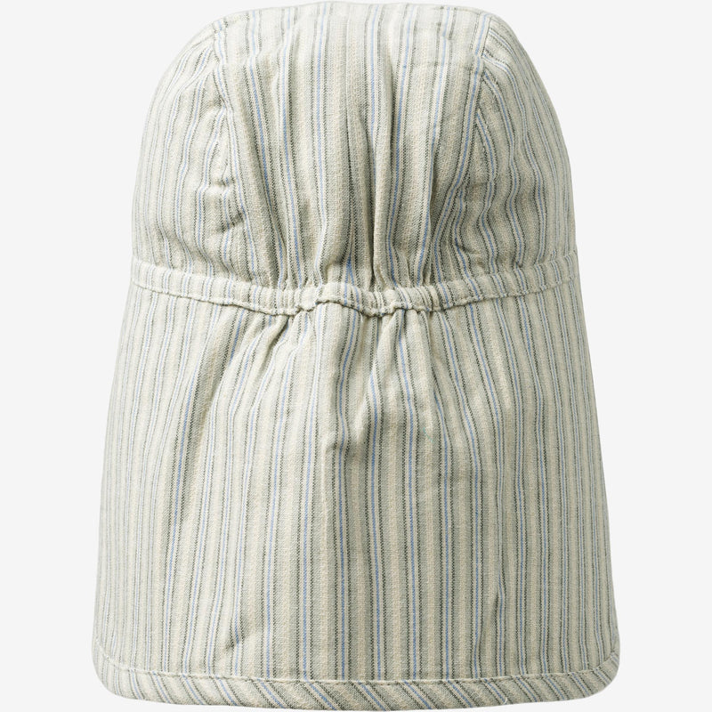 Wheat Main Sunhat Albert Acc 4109 aquablue stripe