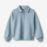 Wheat Main Sweat Blouse L/S Mads Blouse 1260 faded denim