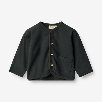 Wheat Main Sweat Cardigan Toto | Baby Sweatshirts 1432 navy