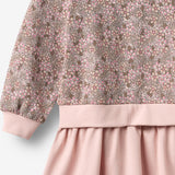 Wheat Main Sweat Dress L/S Maggie Dress 9899 rose brown flowers