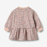 Wheat Main Sweat Dress L/S Zenia Dress 2036 rose dust flowers