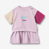 Wheat Main Sweat Dress S/S Mey Dress 9820 lavender glow