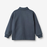 Wheat Main Sweat Jacket L/S Carmine Sweatshirt 1292 greyblue