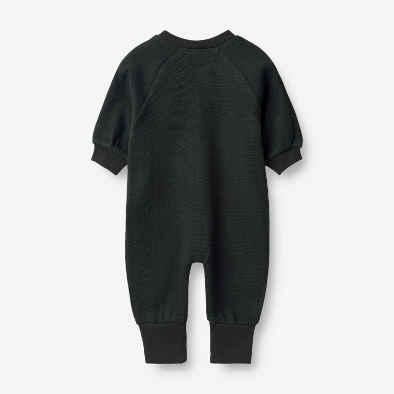 Wheat Main Sweat Jumpsuit Lou | Baby Jumpsuits 1432 navy