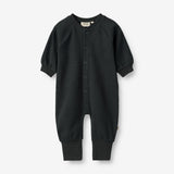 Wheat Main Sweat Jumpsuit Lou | Baby Jumpsuits 1432 navy