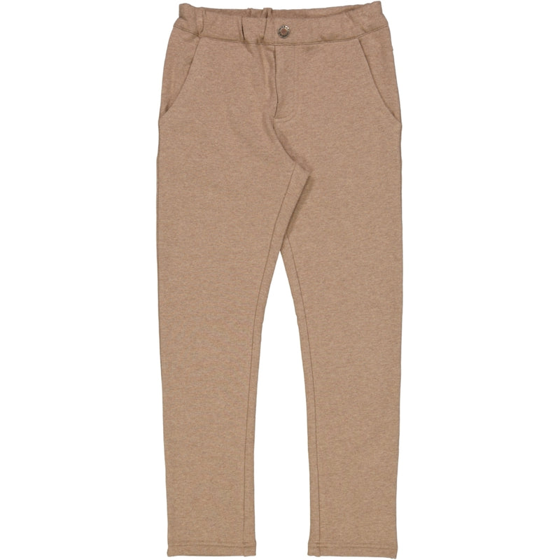 Wheat Main Sweatpant Frank Trousers 3204 khaki melange