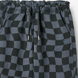 Wheat Main Sweatpants Cosmo Trousers 1311 navy blue check