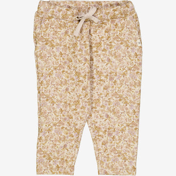 Wheat Main  Sweatpants Vibe | Baby Trousers 1355 pale lilac flower field