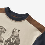 Wheat Main Sweatshirt Bastian Sweatshirts 3231 soft beige
