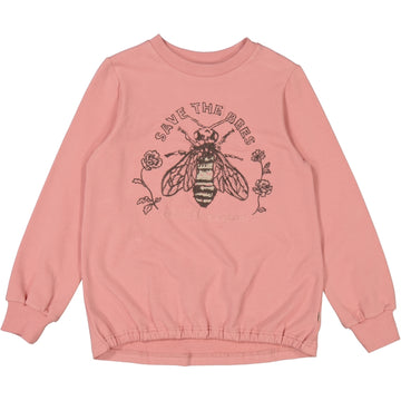 Wheat Main Sweatshirt Bee Embroidery Sweatshirts 2024 rosie