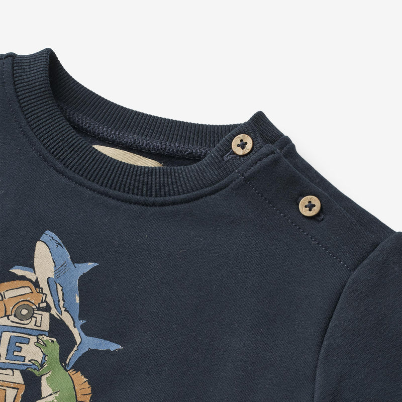 Wheat Main Sweatshirt Billy Sweatshirts 1432 navy