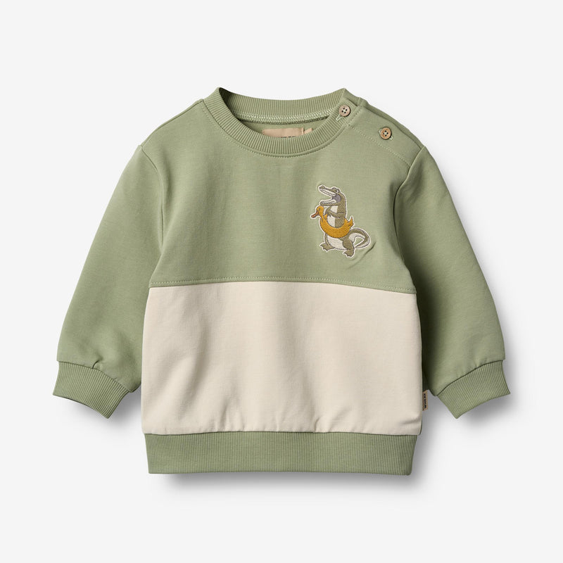 Wheat Main Sweatshirt Carly Sweatshirt 1145 green tea